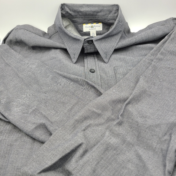 Lucky Brand, Club Room Button-Up Long Sleeve Shirts / 2 Pack / Men's Large - Picture 4 of 5